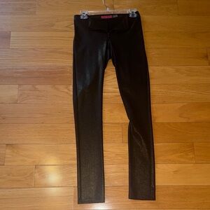 Alice + Olivia Shimmer Black Women's Jeggings